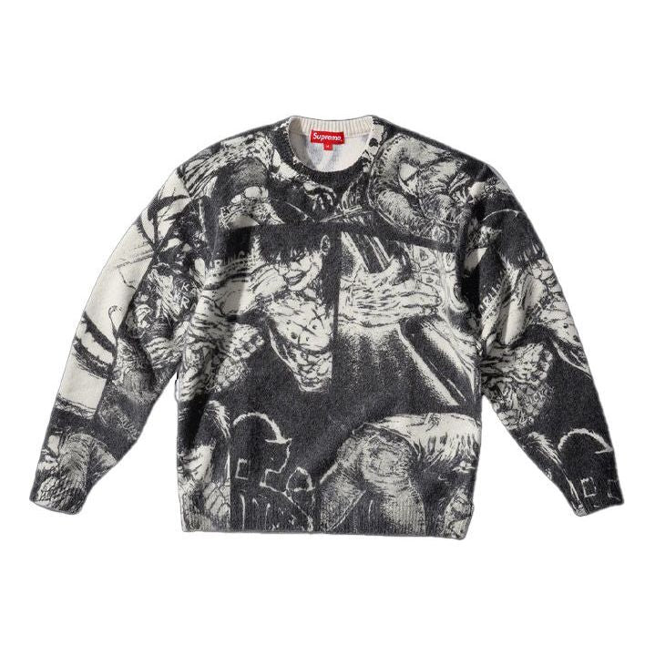 Sveter Supreme The Crow Graphic Print Sweater Čierna | SUP-FW21-177