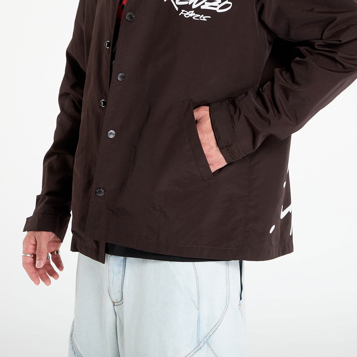 Bunda KENZO KENZO x FUTURA 2000 Light Coach Jacket Hnedá | FF65BL0619NT.91, 1