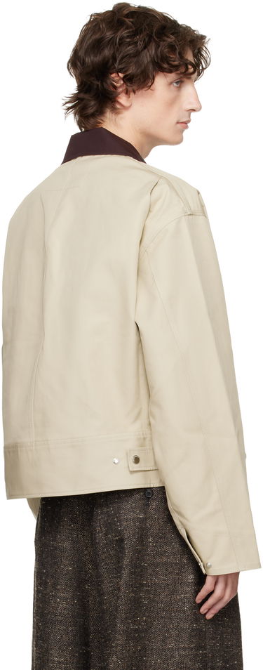 Bunda JW Anderson JW Anderson Curved Hem Jacket Béžová | JK0413-PG1802, 2