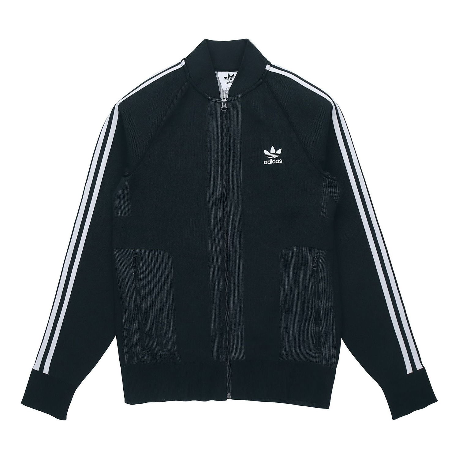 Bomber bunda adidas Originals Originals Knit Track Jacket Čierna | DH5758, 0