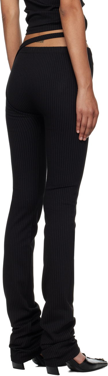 Legíny Ottolinger Ottolinger Ada Pinstripe Leggings Čierna | 102-800603-03, 2