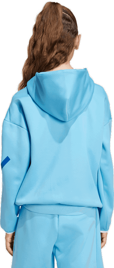 Mikina adidas Performance MESSI ZNE Hoodie Modrá | KB2136, 1