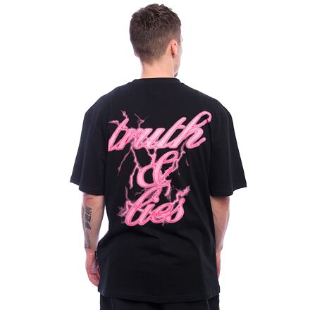Tričko Karl Kani Karl Kani Retro T&L Backprint T-Shirt Size S Čierna | KK-60300333, 0