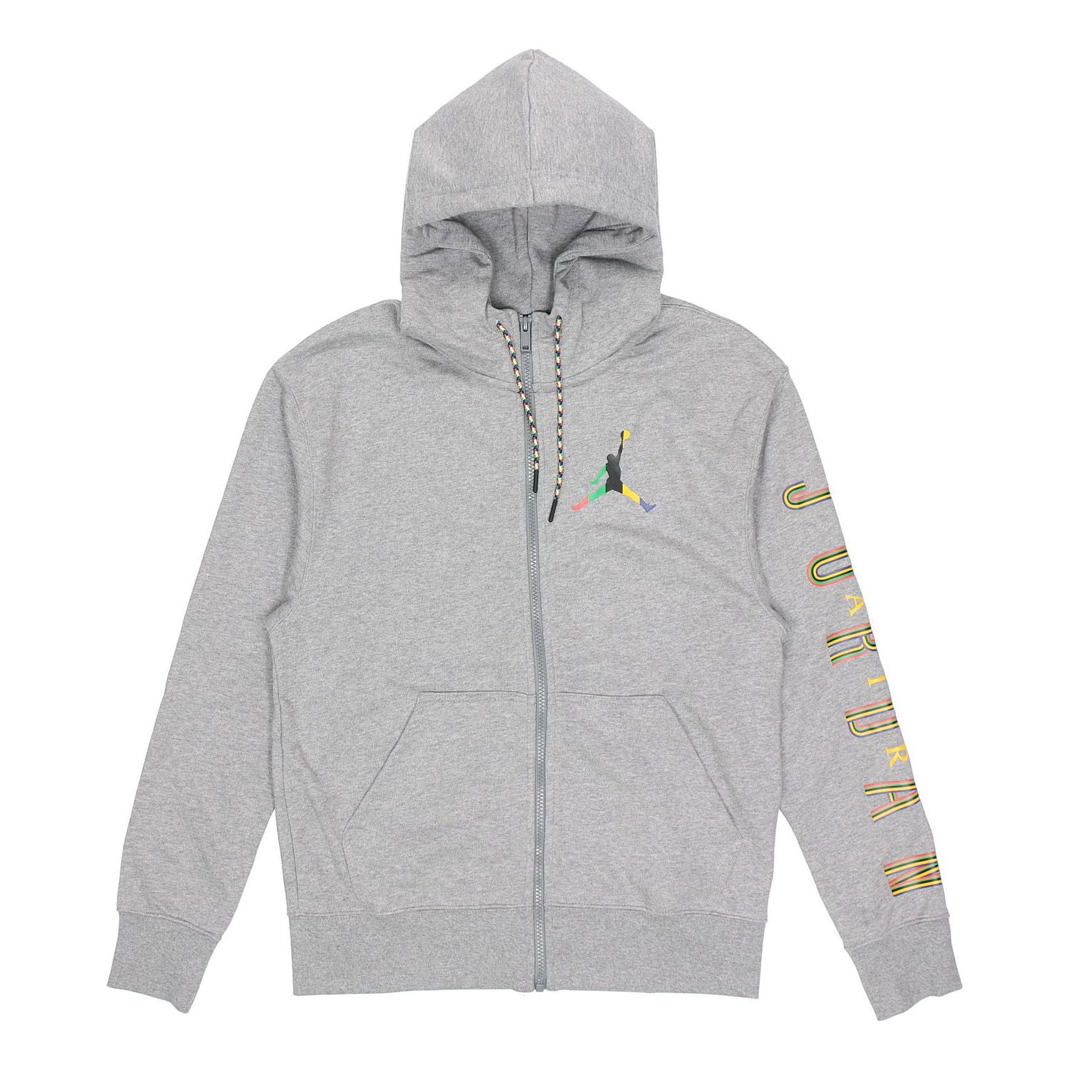 Mikina Jordan Air Jordan Zip-Up Hoodie Šedá | CZ5429-091, 0