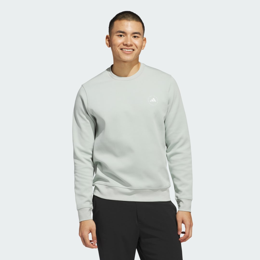 Mikina adidas Performance Crewneck Sweatshirt Zelené | JF8986, 0