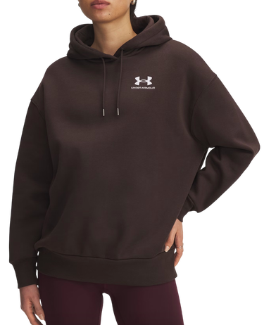 Mikina Under Armour Icon Fleece Oversized Hoodie Hnedá | 1379495-246, 0