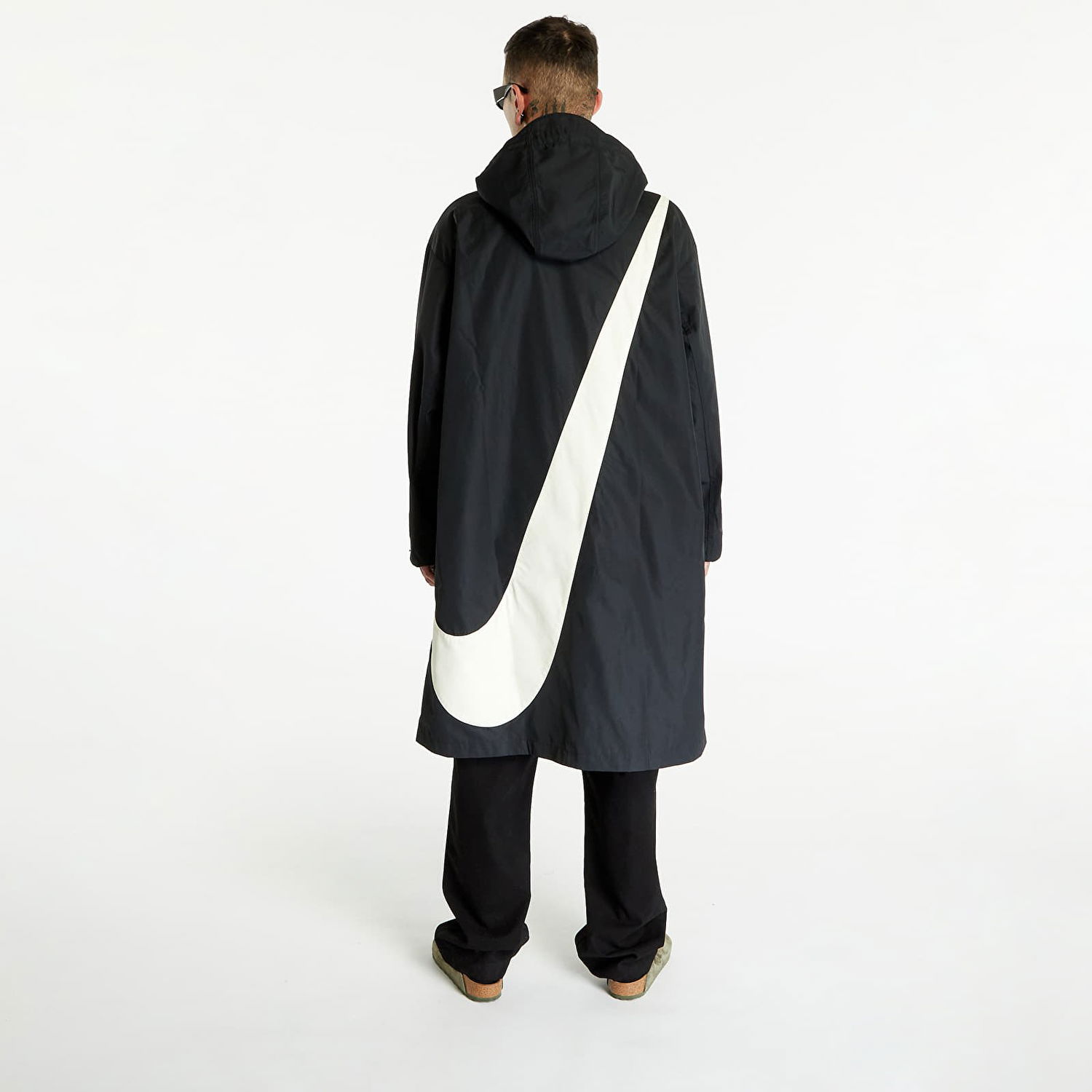 Bunda Nike Swoosh Men's Woven Parka Čierna | FD2869-010, 0