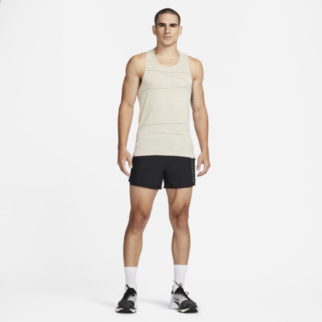 Tielko Nike Dri-FIT ADV Run Division Pinnacle Running Tank Hnedá | DQ4774-206, 0