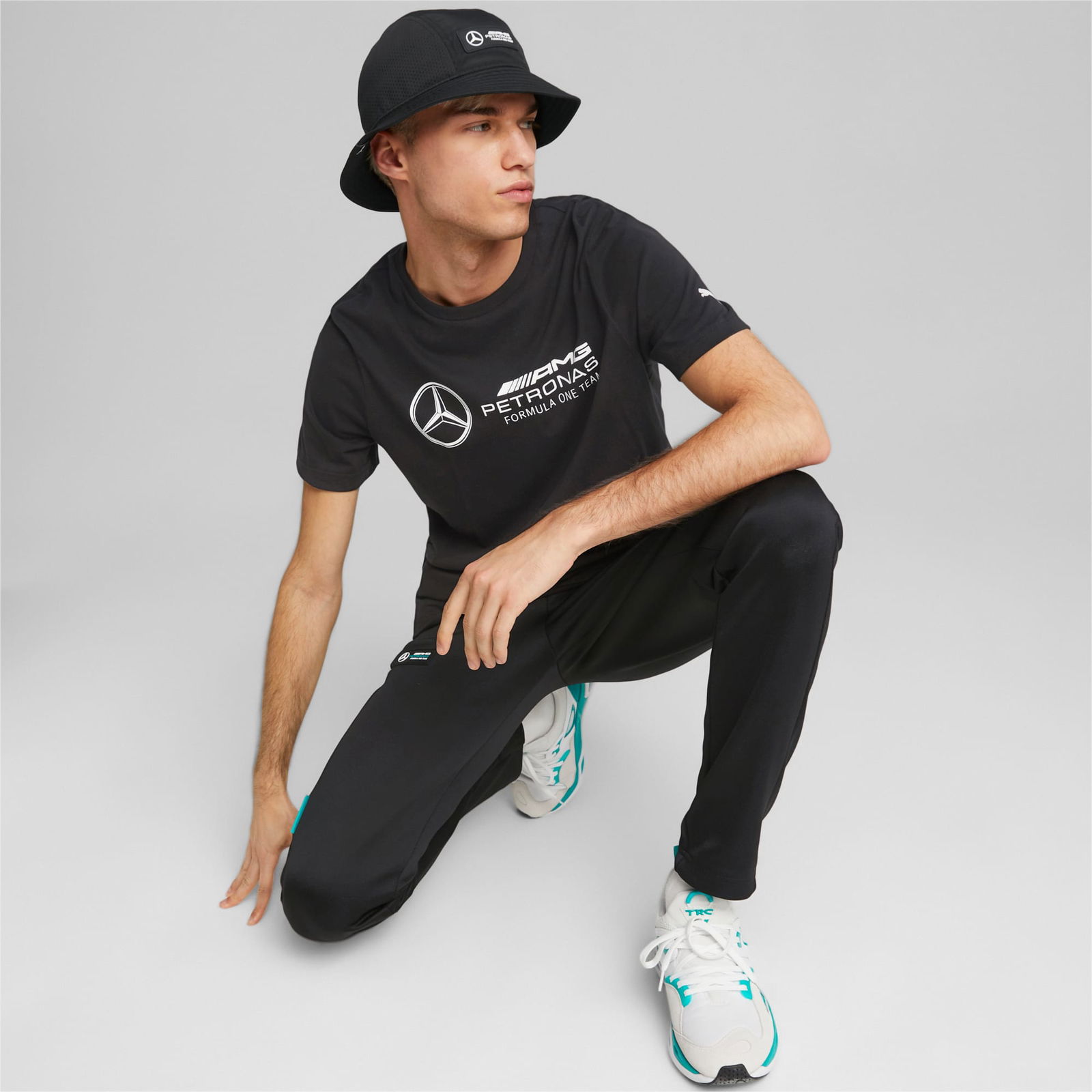 Mercedes AMG Petronas Motorsport F1 Essentials Logo T-Shirt