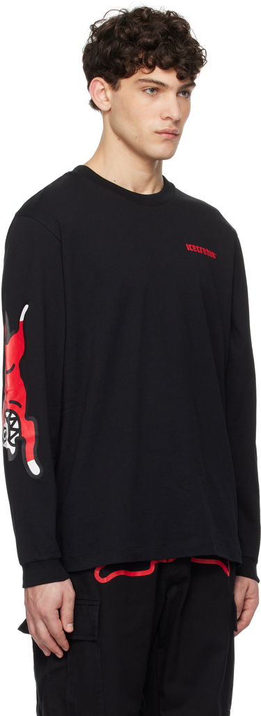 Tričko BBC IceCream ICECREAM Running Dog Long-Sleeve T-Shirt Čierna | IC24486, 1
