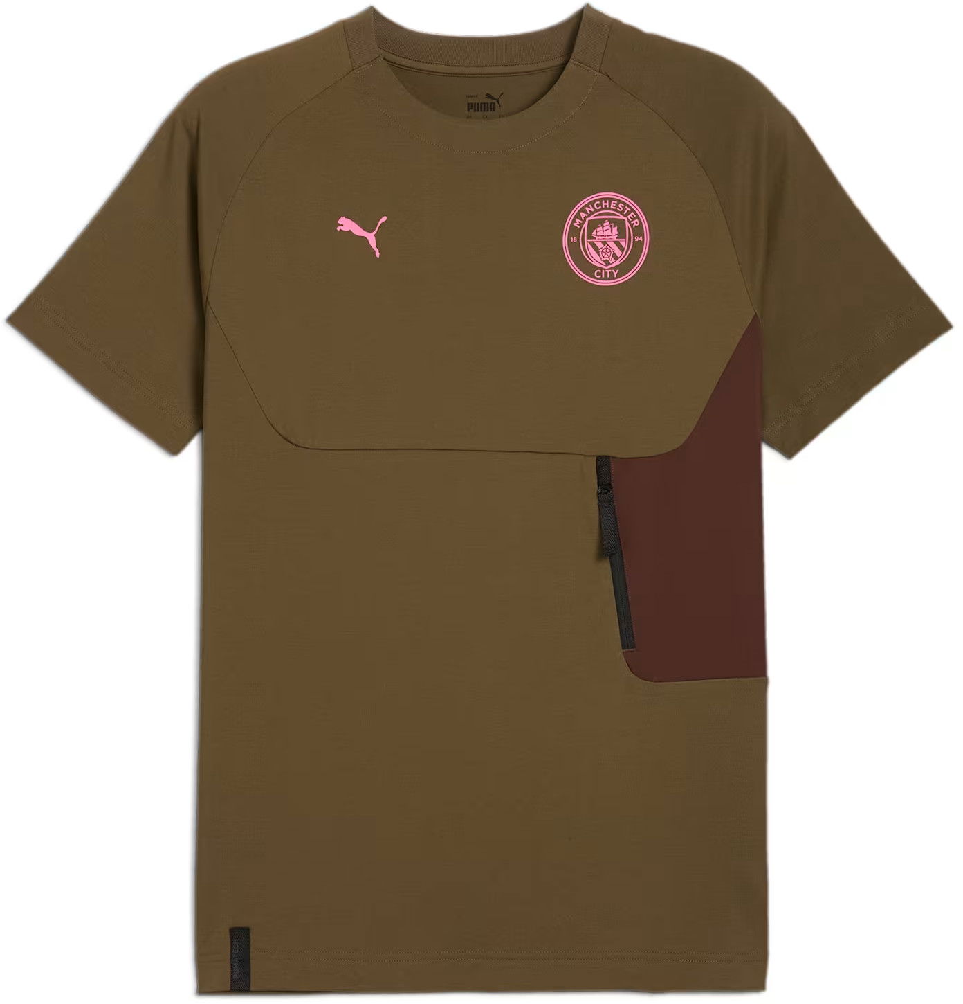 Tričko Puma MCFC TECH Pocket Tee Hnedá | 778758-59, 0