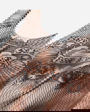 Tielko Jean Paul Gaultier Re-Edition Safe Sex Tattoo Mesh Tank Top Rôznofarebný | 26-01-W-TO457-M026P 636000, 3