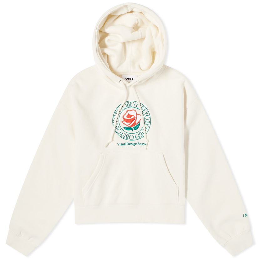 Mikina OBEY Rose Hoodie Béžová | 211610138-UBL