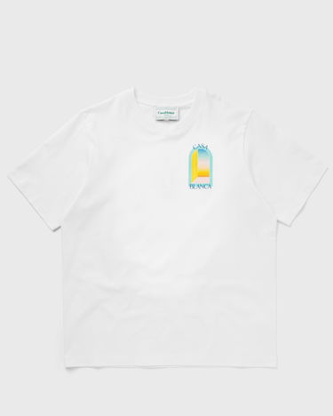 Tričko Casablanca L'ARC COLORE PRINTED T-SHIRT Biela | U-MPF24-JTS-001-01, 0