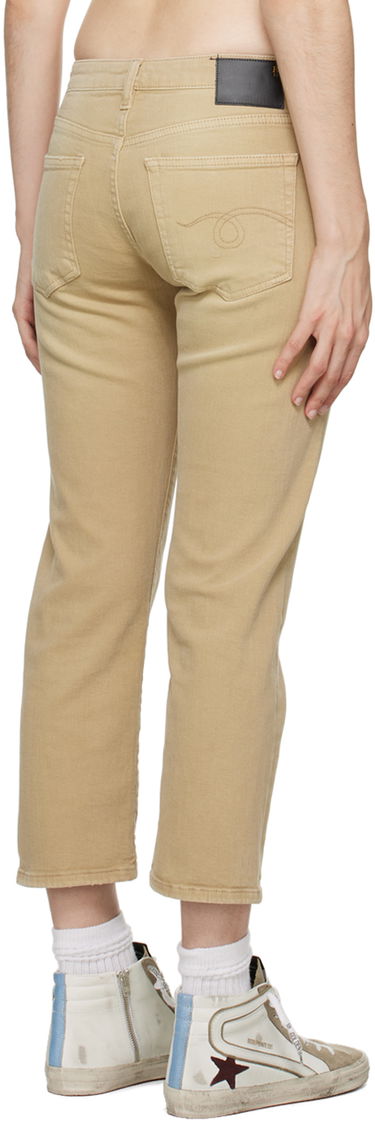 Džínsy R13 R13 Boy Straight Jeans Béžová | R13W0091-D105A, 2