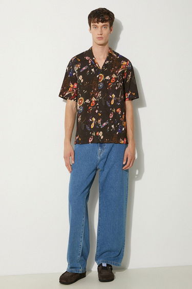 Košeľa Paul Smith Paul Smith Regular Fit Floral Shirt Hnedá | M1R.905U.N02403, 1