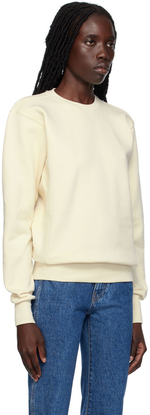 Sveter TOTEME TOTEME Crewneck Sweatshirt Béžová | 233-5068-783, 1
