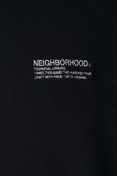 Sveter Neighborhood NEIGHBORHOOD Plain Crewneck Sweatshirt Čierna | 241FPNH.CSM01, 5