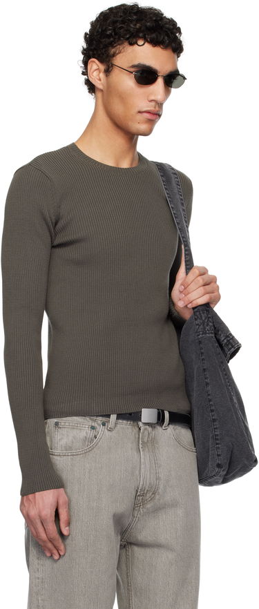 Sveter OUR LEGACY Our Legacy Compact Roundneck Sweater Zelené | M2253CF, 1