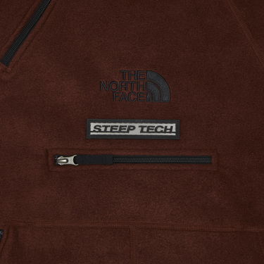 Mikina Supreme x The North Face Steep Tech Fleece Pullover "Brown" Hnedá | FW22J2 BROWN, 2