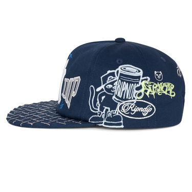 Šiltovka RIPNDIP Rip N Dip NY Athletics Snapback Hat Navy | RNDFALL25146, 2