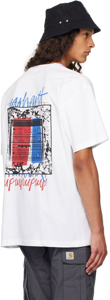 Tričko Carhartt WIP Stereo Logo Graphic T-Shirt Biela | I033672, 2