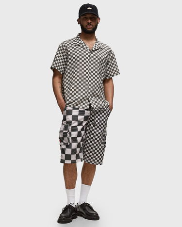 Šortky ERL Checkered Swim Shorts Čierna | ERL08UW07, 4