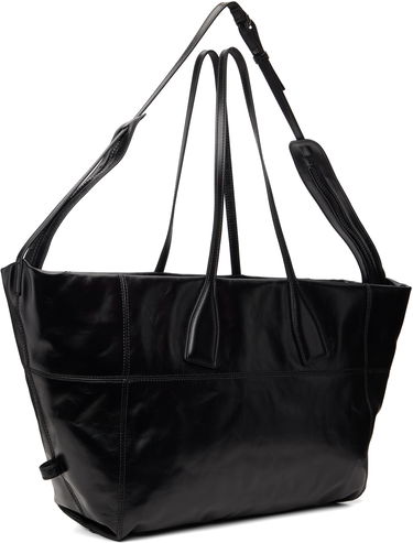 Tote bag Balmain Track Zips Calfskin Tote Bag Čierna | FM0FI271LMTE, 2