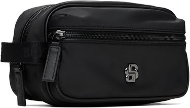Cestovná taška BOSS BOSS Double B Monogram Wash Bag Čierna | 50548082, 1