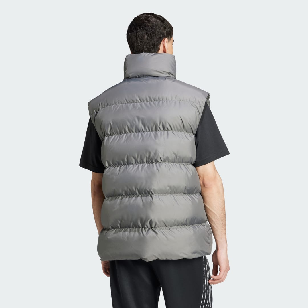 Vesta adidas Performance Tonal Puffer Vest Šedá | IY3401, 1