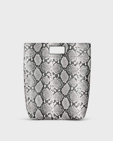 Tote bag Samsoe Samsoe Sajennie Snakeskin Tote Bag Rôznofarebný | F25200148-BLACK-WHITE-SNAKE, 2