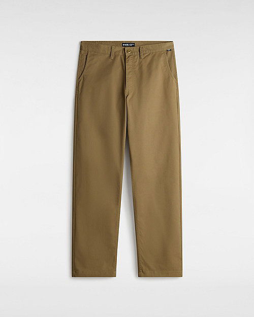 Nohavice Vans Authentic Chino Loose Trousers Zelené | VN000HZCCUQ, 0