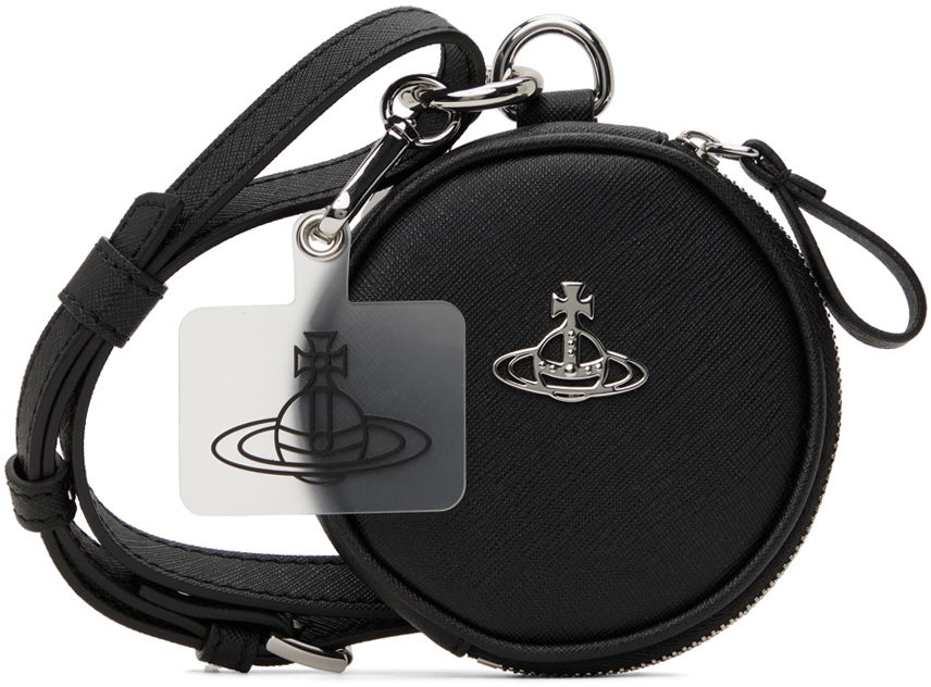 Kabelka Vivienne Westwood Biogreen Saffiano Pouch Čierna | 53020088U-S000B-PF, 0