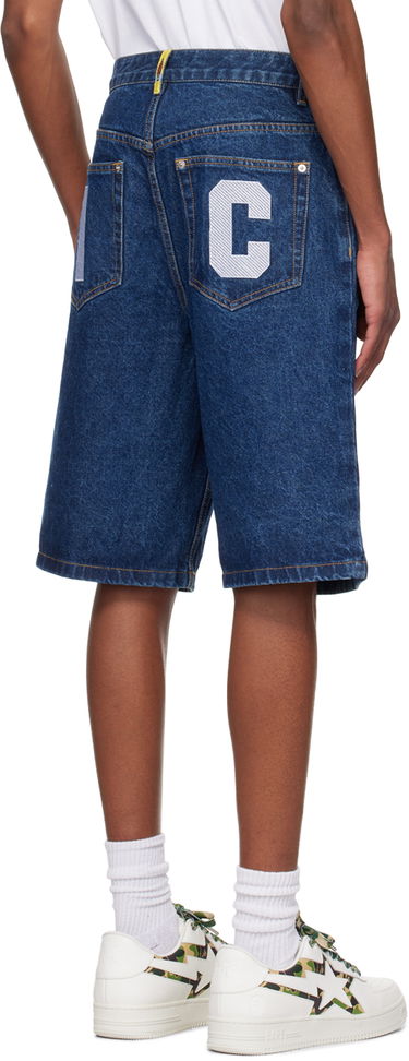 Šortky BBC IceCream ICECREAM Running Dog Denim Shorts Modrá | ICD003, 2