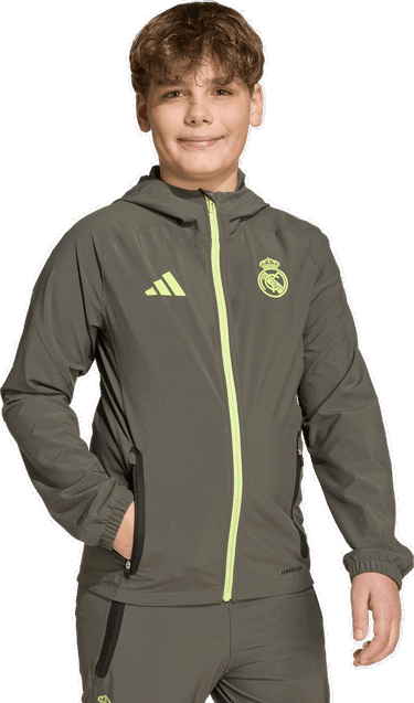 Bunda adidas Performance Tiro 25 Competition Vis Tech Real Madrid Zelené | JV5326, 4