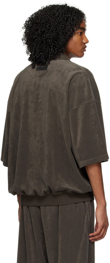 Polo tričko Fear of God Essentials Terry Polo Čierna | 125BT224050F, 2