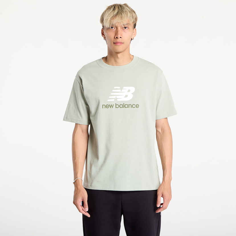 Tričko New Balance New Balance Athletics Logo T-Shirt Zelené | MT51500GAS