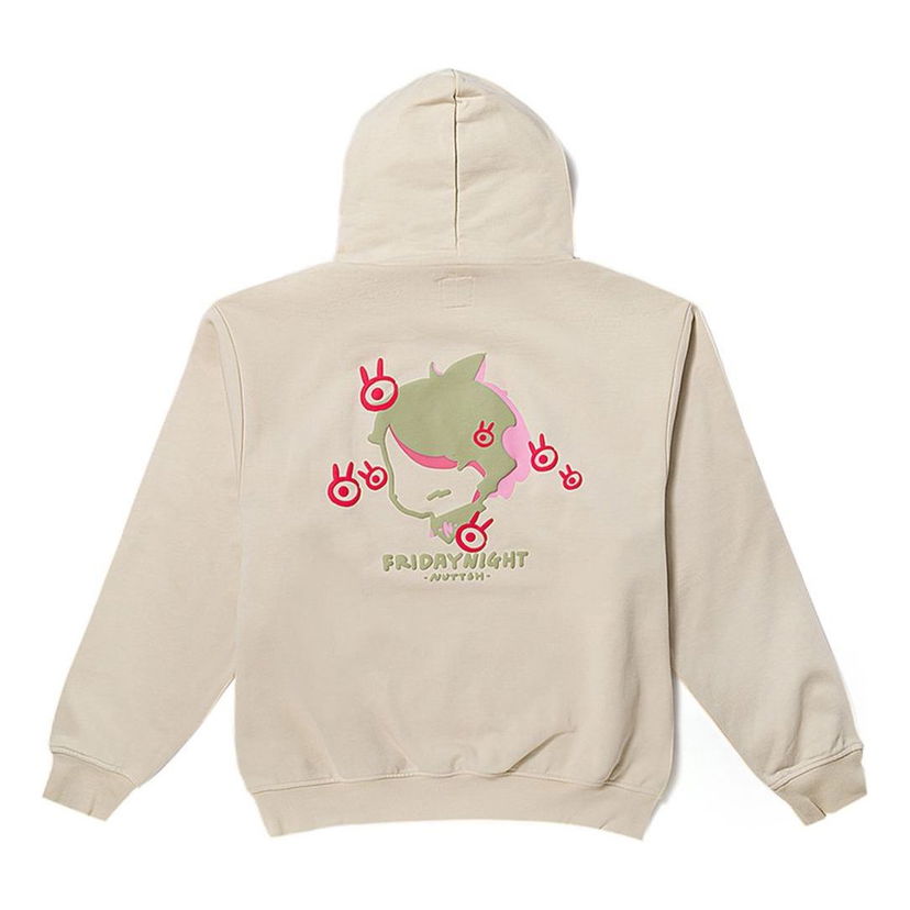 Mikina Vans NUTTSH Friday Night Graphic Hoodie Béžová | VN000H0E2N1