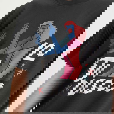 Tričko By Parra Parra El Stilo Disco T-Shirt, Size Large Čierna | 54210-BLK, 5