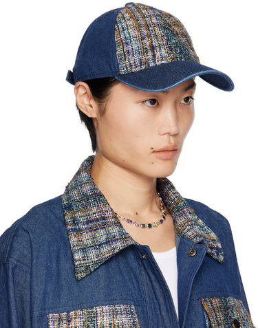 Šiltovka Anna Sui Denim Baseball Cap Modrá | M1024B92, 1