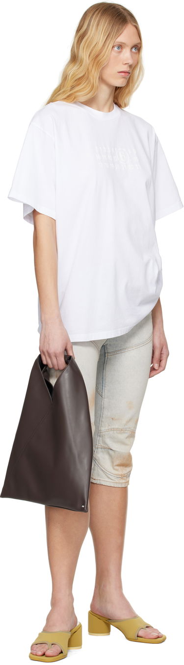 Tričko Maison Margiela MM6 Maison Margiela Basic Jersey T-Shirt Biela | S62GD0202 M20115, 3