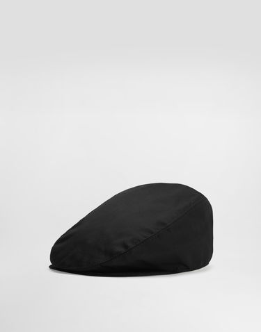 Šiltovka Dolce & Gabbana Dolce & Gabbana Gabardine Flat Cap Čierna | GH587AFUFNVN0000, 0