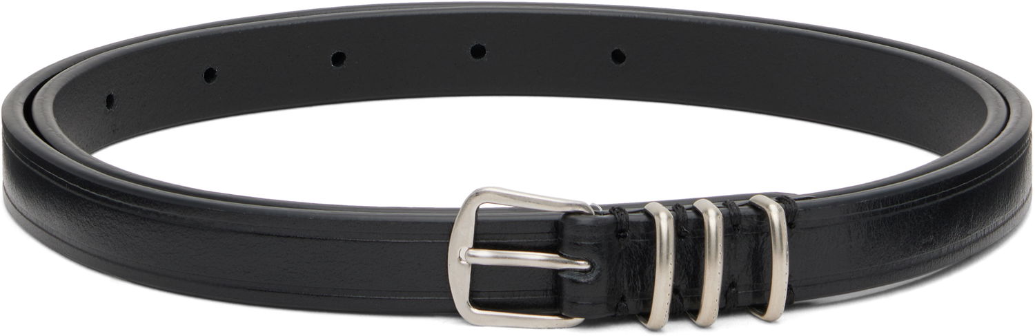 Opasok Ann Demeulemeester Ann Demeulemeester Adea Leather Belt Čierna | B0012936-LT167-099, 0