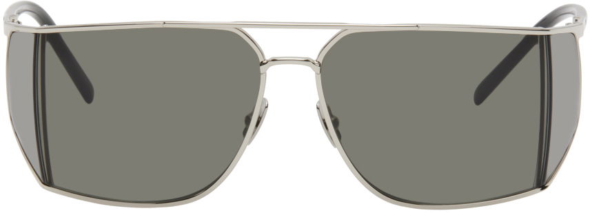 Slnečné okuliare Saint Laurent Silver SL 750 Sunglasses Šedá | SL 750-002, 0