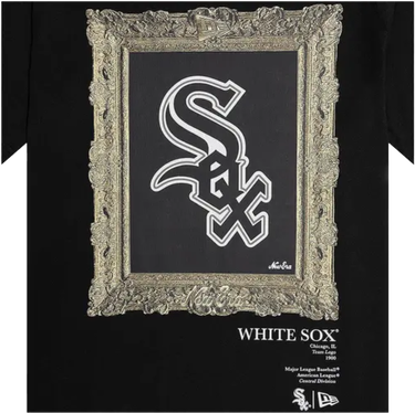 Tričko New Era MLB Chicago White Sox Framed Logo T-Shirt Čierna | 60431213-60431213, 2