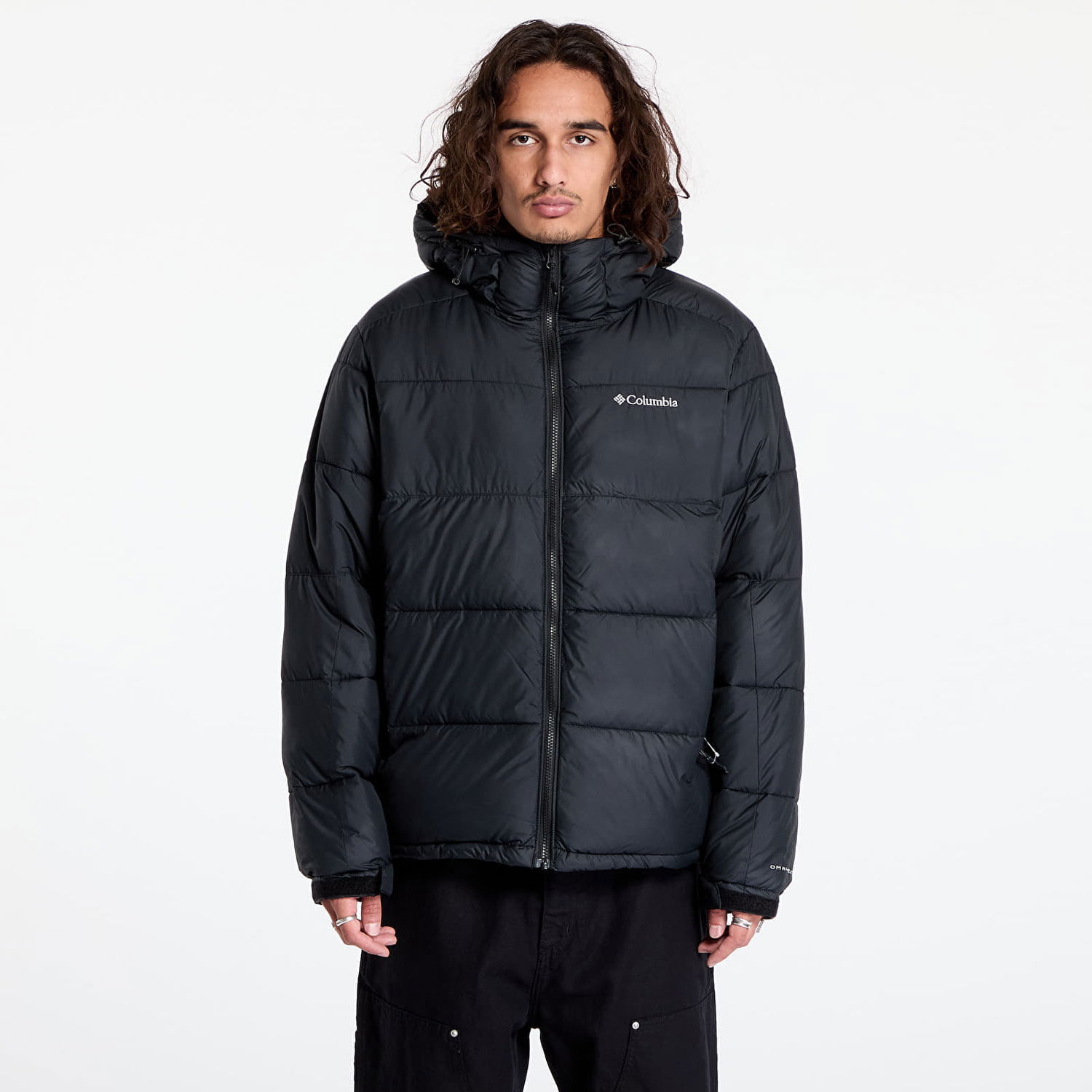 Prešívaná bunda Columbia Pike Lake™ II Hooded Jacket Black Čierna | 2050931012, 0