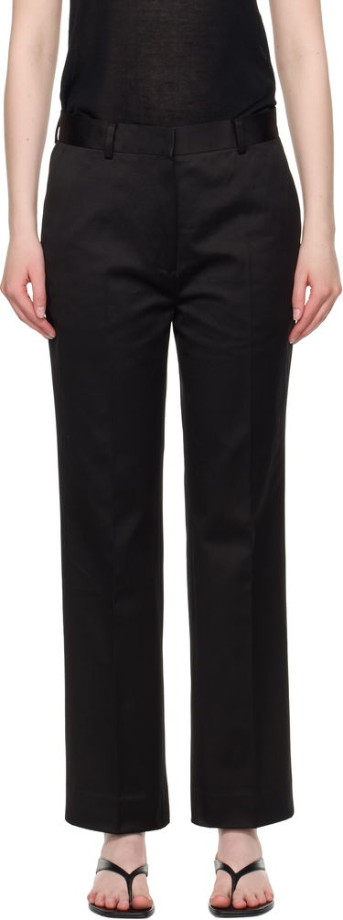 Nohavice TOTEME TOTEME Tailored Chino Trousers Čierna | 253-WRB0283-FB0498, 0