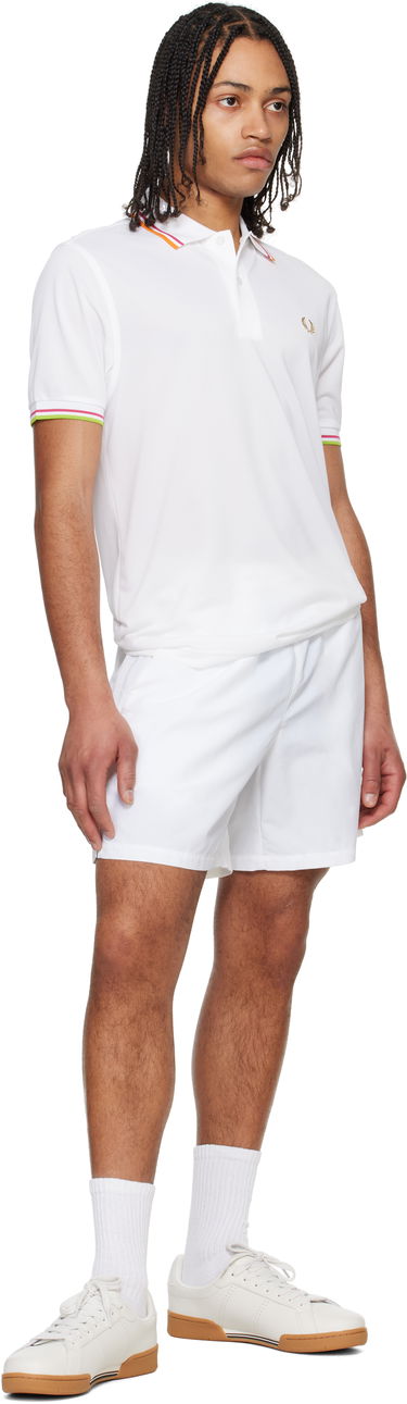 Šortky Fred Perry Fred Perry On Court Shorts Biela | S9103, 3