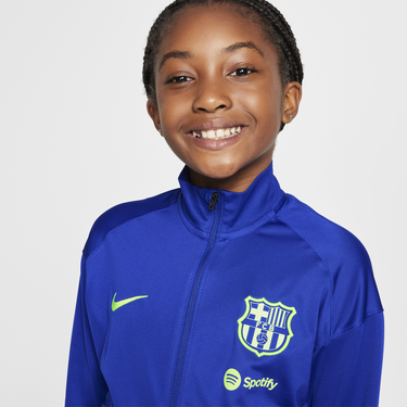 Súprava Nike FC Barcelona Strike Dri-FIT Knit Tracksuit Modrá | FQ2657-418, 2