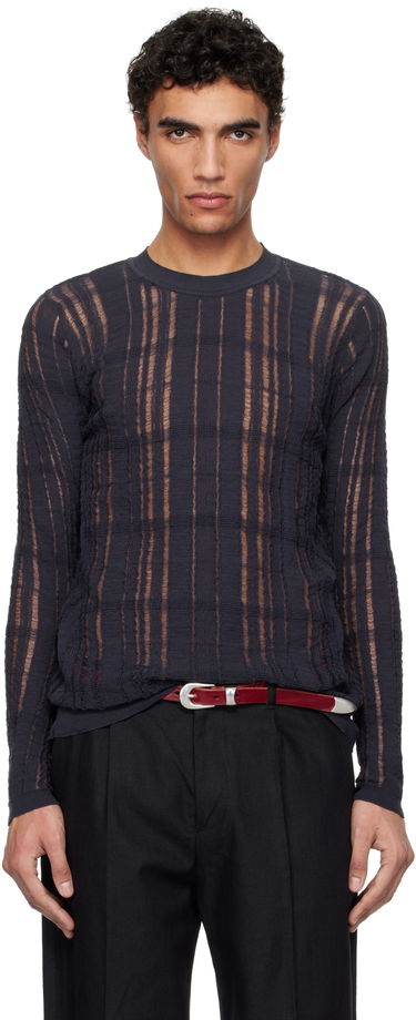 Sveter OUR LEGACY Our Legacy Formal Roundneck Sweater Navy | M2253FW, 0